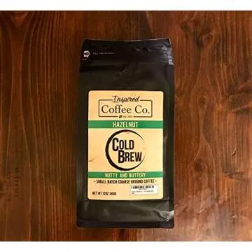 Hazelnut - Flavored Cold Brew Coffee Grounds - Inspired Coffee Co