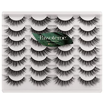 Natural 3D Mink Cat Eye Lashes - 14 Pairs Pack