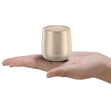INSMY Small Bluetooth Speaker - Waterproof, Mini & Portable with Rich Audio