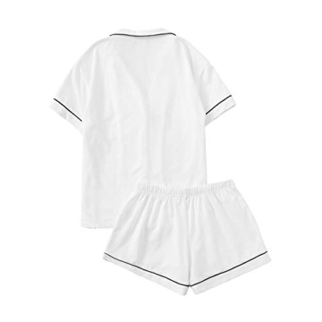 Floerns Short Sleeve Pajama Set - Comfy & Stylish Sleepwear