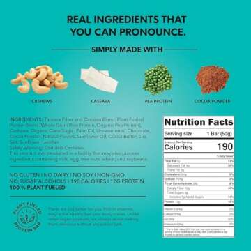 TRUBAR Vegan Protein Bar - Oh Oh Cookie Dough Snack