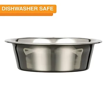 Stainless Steel Slow Feed Bowl for Dogs & Cats - Neater Brands