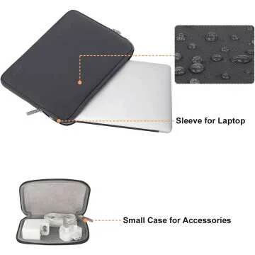 MOSISO Laptop Sleeve for MacBook Pro 16" & 15"