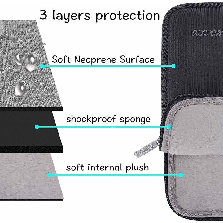 MOSISO Laptop Sleeve for MacBook Pro 16" & 15"