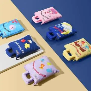 Jollybaby Quiet Book Montessori Toys, Toddlers Travel Toy, Preschool Learning Activities Early Educa...