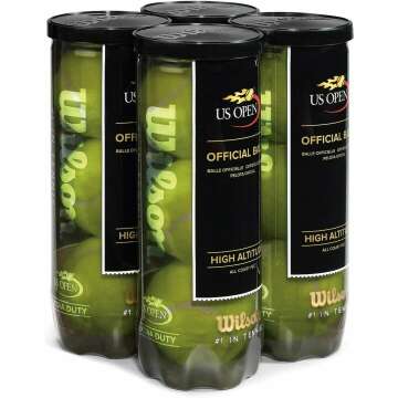 WILSON US Open Tennis Balls - Performance & Quality