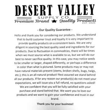 Desert Valley Finch Seed, All Natural, Non-GMO Premium Food for Domestic and Wild Finch, Songbirds, Buntings & More (3 Pounds)