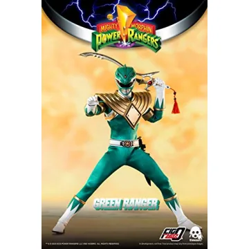 threezero 12-Inch Green Ranger Action Figure Collectible