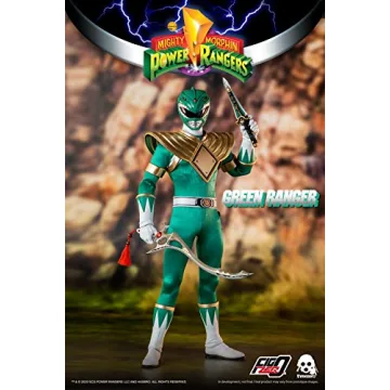 threezero 12-Inch Green Ranger Action Figure Collectible