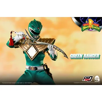 threezero 12-Inch Green Ranger Action Figure Collectible