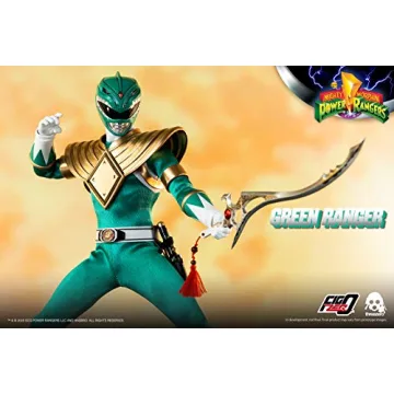 threezero 12-Inch Green Ranger Action Figure Collectible