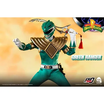 threezero 12-Inch Green Ranger Action Figure Collectible