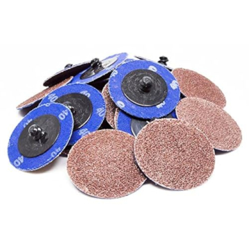 Benchmark Abrasives 2 Inch Sanding Discs Quick Change Aluminum Oxide - Sanding Discs, Drill & Die Gr...