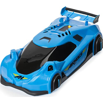Air Hogs, Zero Gravity Light, Light-Guided Wall Racer, Wall Climbing Race Car,Blue