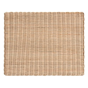 Bali & Pari Farica Natural Rattan Accent Bench