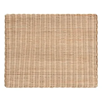 Bali & Pari Farica Natural Rattan Accent Bench