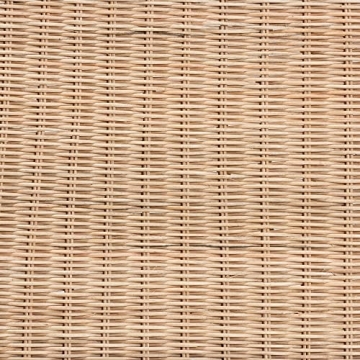 Bali & Pari Farica Natural Rattan Accent Bench