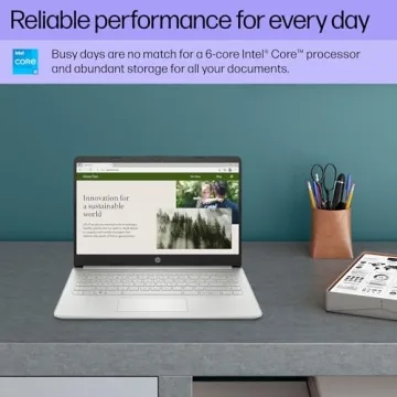 HP 14 Inch Laptop with Intel Core i3 2024 Model