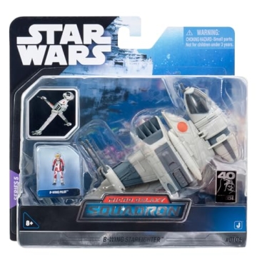 Star Wars B-Wing Micro Galaxy Squadron - Detailed Starfighter