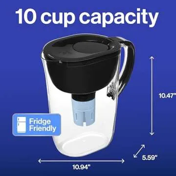 Brita Everyday Elite Water Filter Pitcher with Elite Filter