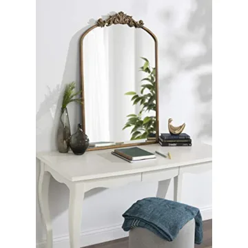 Kate and Laurel Arendahl Arch Mirror in Antique Gold