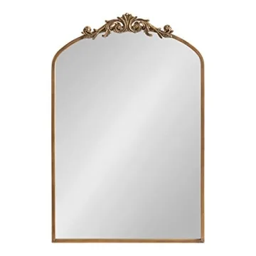 Kate and Laurel Arendahl Arch Mirror in Antique Gold