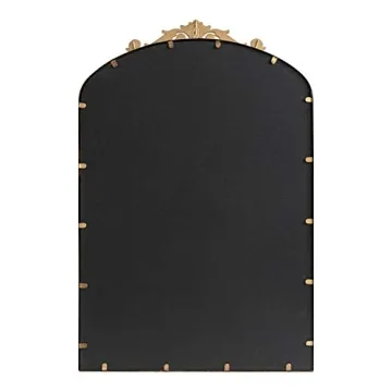 Kate and Laurel Arendahl Arch Mirror in Antique Gold