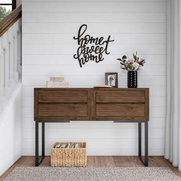 Lavish Home 3D Decorative Wall Sign - Home Sweet Home