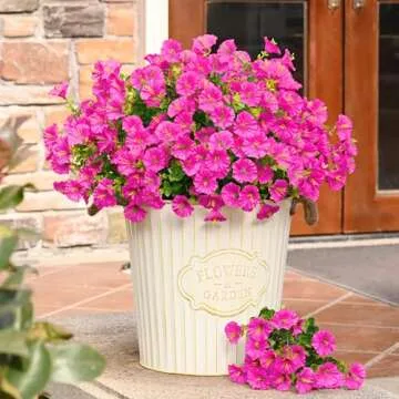 Waipfaru UV Resistant Artificial Flowers for Outdoor Decor