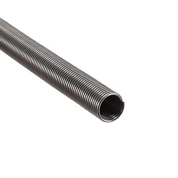 uxcell 100cm Long Metal Gray Tension Spring