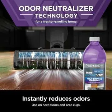Shark HydroVac MessMaster Wet Dry Vacuum Cleaner, Cordless, 3-in-1 Vacuum Mop All in One & Self-Cleaning System, Lightweight, Powerful Suction, for Hard Floors & Area Rugs, Stone, WD261,Rose Gold