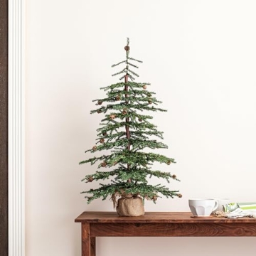 Vickerman 2.5ft Carmel Pine Christmas Tree - Unlit