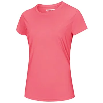 MAGCOMSEN Women's Sun Protective Short Sleeve Workout Tops - Ultimate Comfort & Style