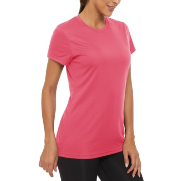 MAGCOMSEN Women's UV Protection Workout T-Shirts