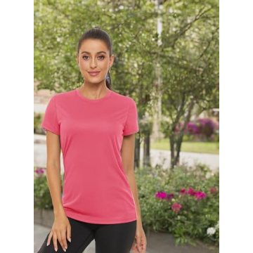 MAGCOMSEN Women's UV Protection Workout T-Shirts