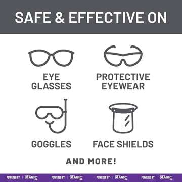 DEFOG IT Powered by Nano Magic | Reusable Anti Fog Dry Cloths | 3-Pack (up to 30 Uses) | Military-Grade Ideal for Eyeglasses Camera Lenses Goggles Face Shield, Exhale Activation, No Streaks