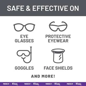 DEFOG IT Powered by Nano Magic | Reusable Anti Fog Dry Cloths | 3-Pack (up to 30 Uses) | Military-Grade Ideal for Eyeglasses Camera Lenses Goggles Face Shield, Exhale Activation, No Streaks