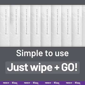 DEFOG IT Powered by Nano Magic | Reusable Anti Fog Dry Cloths | 3-Pack (up to 30 Uses) | Military-Grade Ideal for Eyeglasses Camera Lenses Goggles Face Shield, Exhale Activation, No Streaks