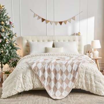 Lifein Cozy Fall Throw Blanket for Couch and Home