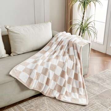 Lifein Cozy Fall Throw Blanket for Couch and Home