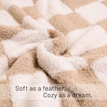 Lifein Cozy Fall Throw Blanket for Couch and Home