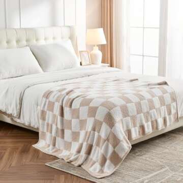 Lifein Cozy Fall Throw Blanket for Couch and Home