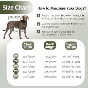 AOFITEE Dog Recovery Suit After Surgery Dog Onesie, Dog Surgical Recovery Shirt for Abdominal Wounds...