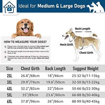 AOFITEE Dog Recovery Suit After Surgery Dog Onesie, Dog Surgical Recovery Shirt for Abdominal Wounds, Camo Dog Pajamas Bodysuit for Medium Large Dog Cone Alternative, Full Body for Shedding, XXL