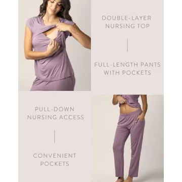Kindred Bravely Ultra Soft Maternity Pajamas Set