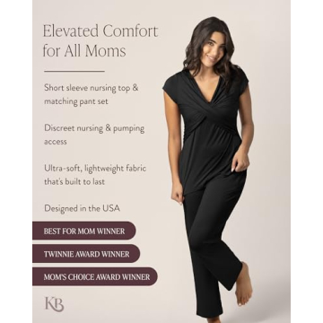 Kindred Bravely Ultra Soft Maternity Pajamas Set
