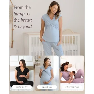 Kindred Bravely Ultra Soft Maternity Pajamas Set