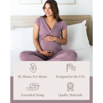 Kindred Bravely Ultra Soft Maternity Pajamas Set