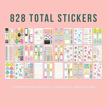 Happy Planner Sticker Pack 828 Multicolor Stickers Tiny Florals