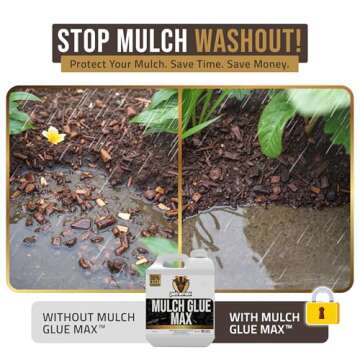 PetraMax Mulch Glue - Non-Toxic & Fast Drying 32oz